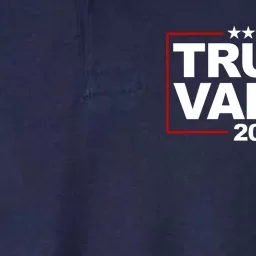 Donald Trump J. D. Vance Vice President 2024 Softstyle Adult Sport Polo