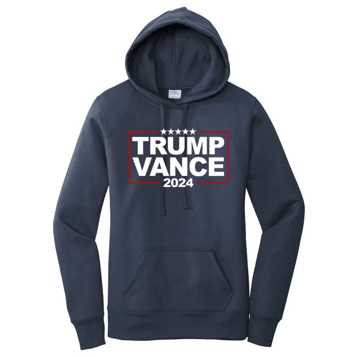 Donald Trump J. D. Vance Vice President 2024 Women's Pullover Hoodie