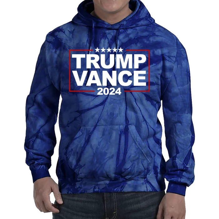 Donald Trump J. D. Vance Vice President 2024 Tie Dye Hoodie