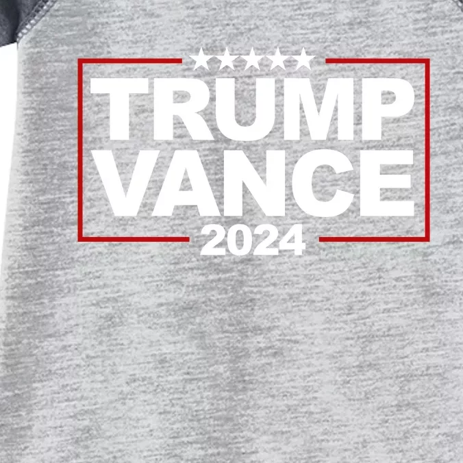 Donald Trump J. D. Vance Vice President 2024 Infant Baby Jersey Bodysuit