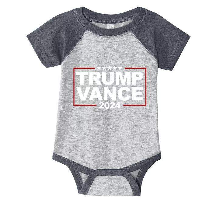 Donald Trump J. D. Vance Vice President 2024 Infant Baby Jersey Bodysuit