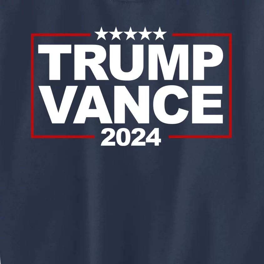 Donald Trump J. D. Vance Vice President 2024 Kids Sweatshirt