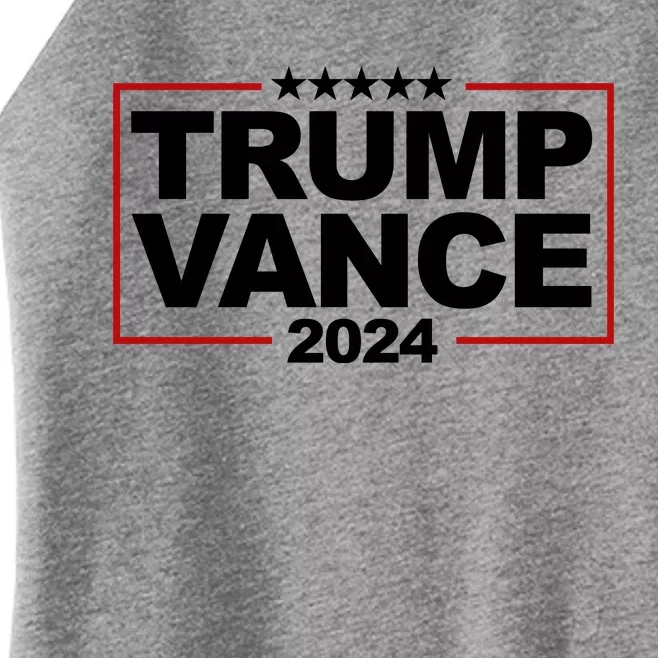 Donald Trump J. D. Vance Vice President 2024 Women’s Perfect Tri Rocker Tank