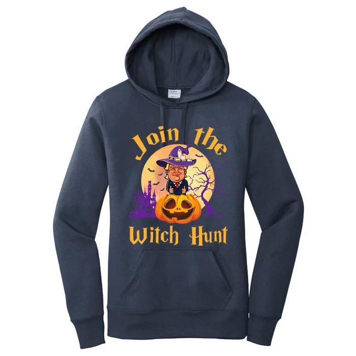 Donald Trump Join The Witch Hunt Women's Pullover Hoodie