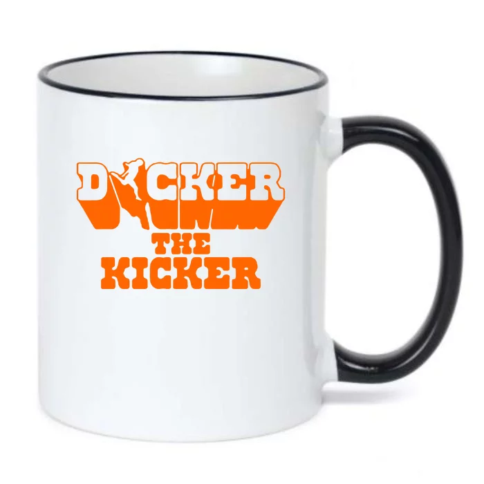 Dicker The Kicker Cameron Dicker Texas Football Black Color Changing Mug