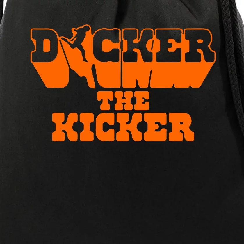 Dicker The Kicker Cameron Dicker Texas Football Drawstring Bag