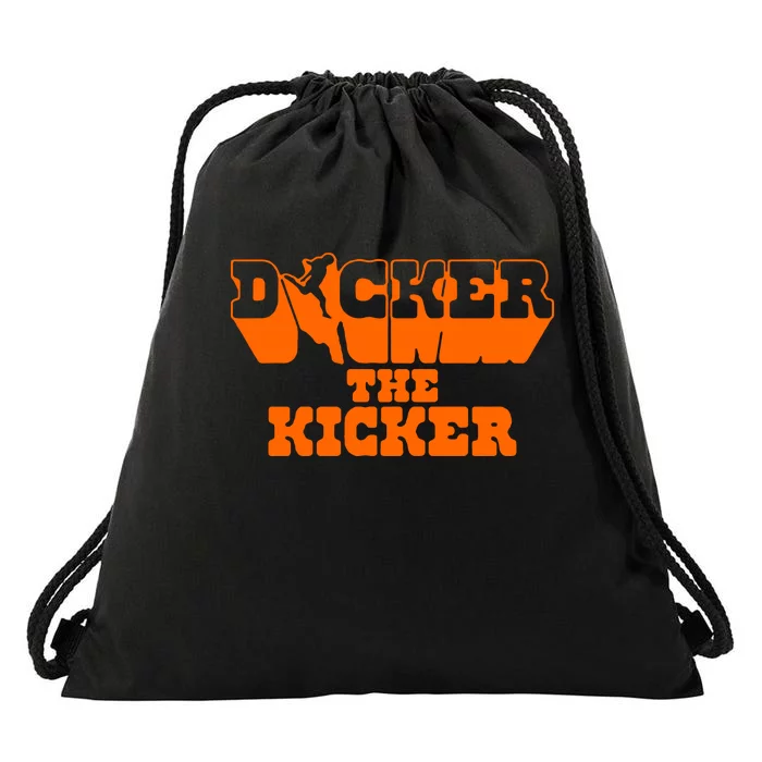 Dicker The Kicker Cameron Dicker Texas Football Drawstring Bag