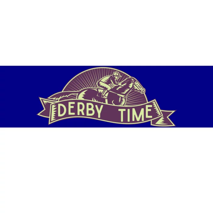 Derby Time Kentucky Horse Racing Mem/ Festival Party Gift Bumper Sticker