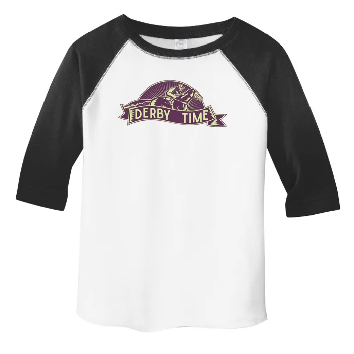 Derby Time Kentucky Horse Racing Mem/ Festival Party Gift Toddler Fine Jersey T-Shirt