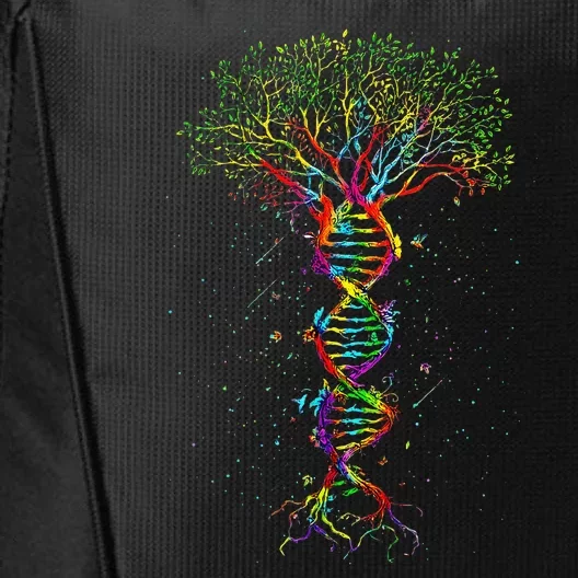 Dna Tree Life Genetics Biologist Science Earth Day City Backpack