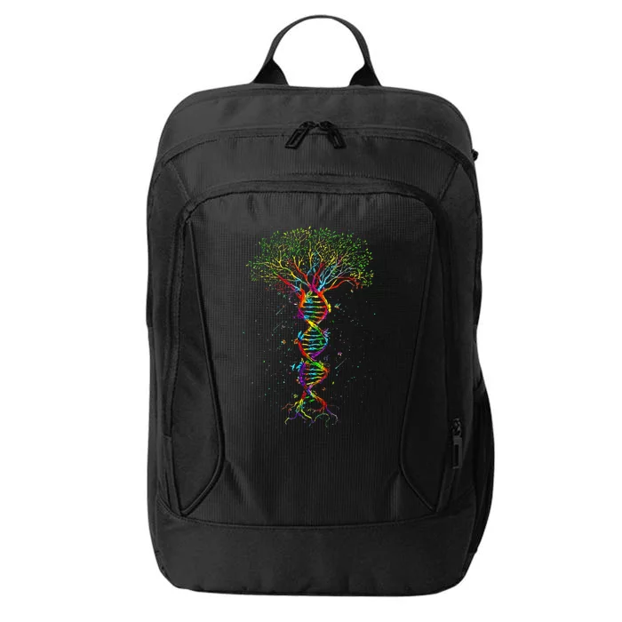 Dna Tree Life Genetics Biologist Science Earth Day City Backpack