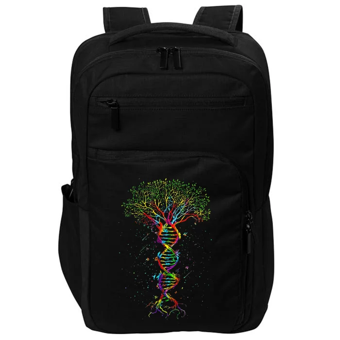 Dna Tree Life Genetics Biologist Science Earth Day Impact Tech Backpack