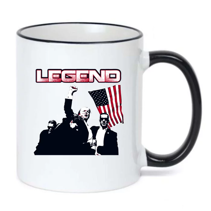 Donald Trump Legend Black Color Changing Mug