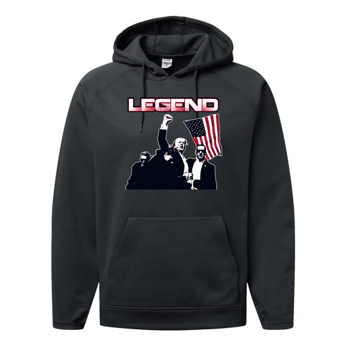 Donald Trump Legend Performance Fleece Hoodie