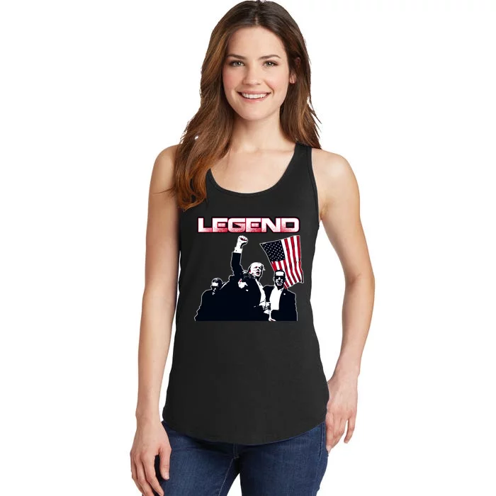 Donald Trump Legend Ladies Essential Tank