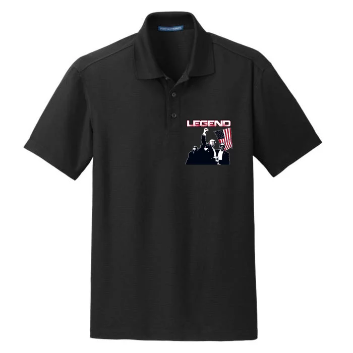 Donald Trump Legend Dry Zone Grid Performance Polo