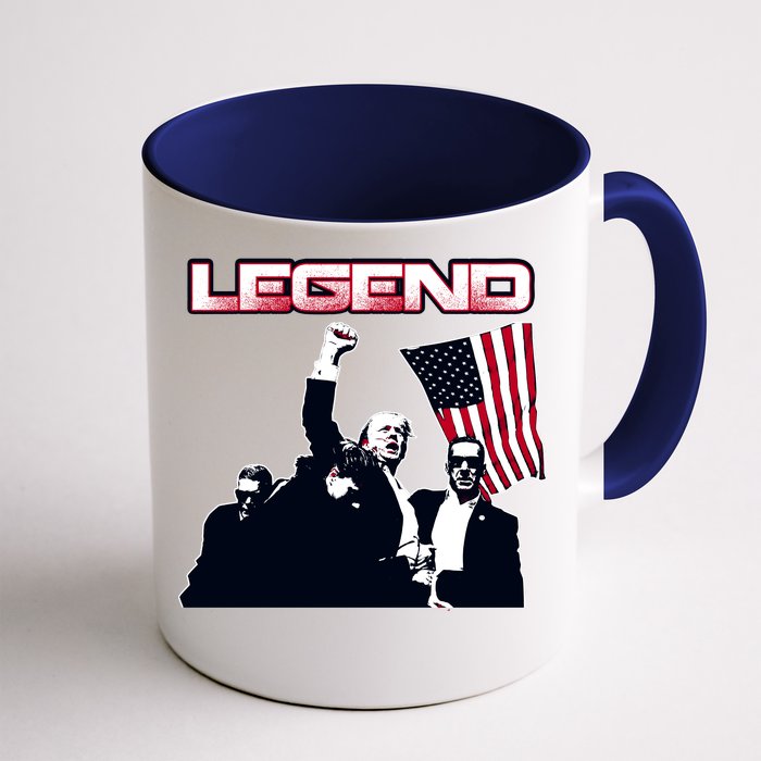 Donald Trump Legend Front & Back Coffee Mug