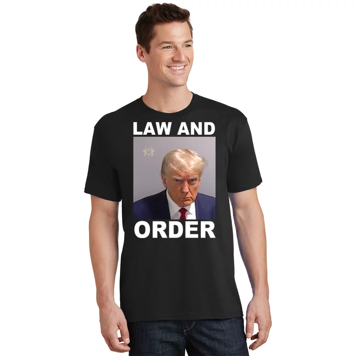 Donald Trump Law And Order Mugshot T-Shirt