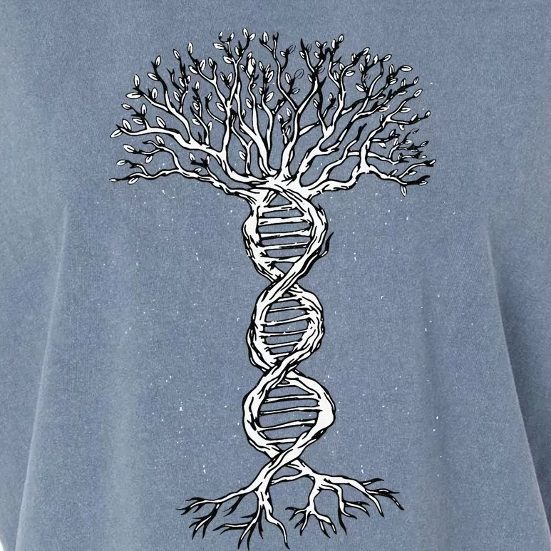 DNA Tree Life Genetics Biologist Science Earth Day Garment-Dyed Women's Muscle Tee