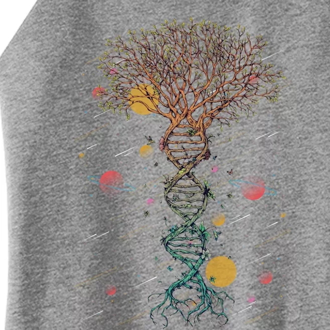 Dna Tree Life Biology Environt Science Genetics Earth Day Gift Women’s Perfect Tri Rocker Tank