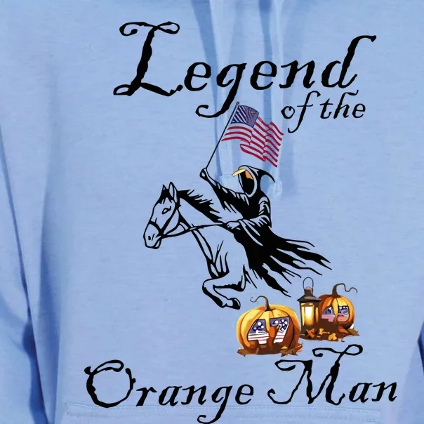 Donald Trump Legend Of The Orange Man Halloween Unisex Surf Hoodie