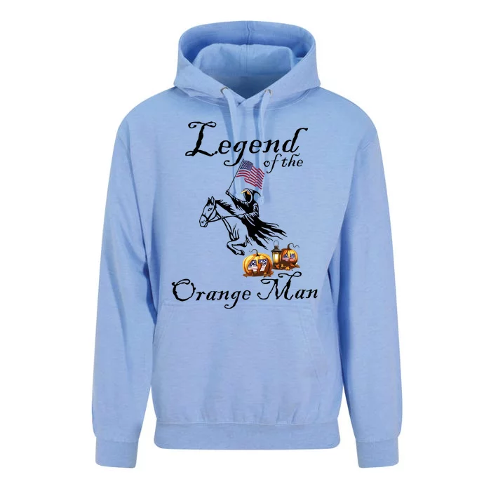 Donald Trump Legend Of The Orange Man Halloween Unisex Surf Hoodie