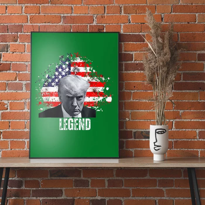 Donald Trump Legend Mug Shot Poster