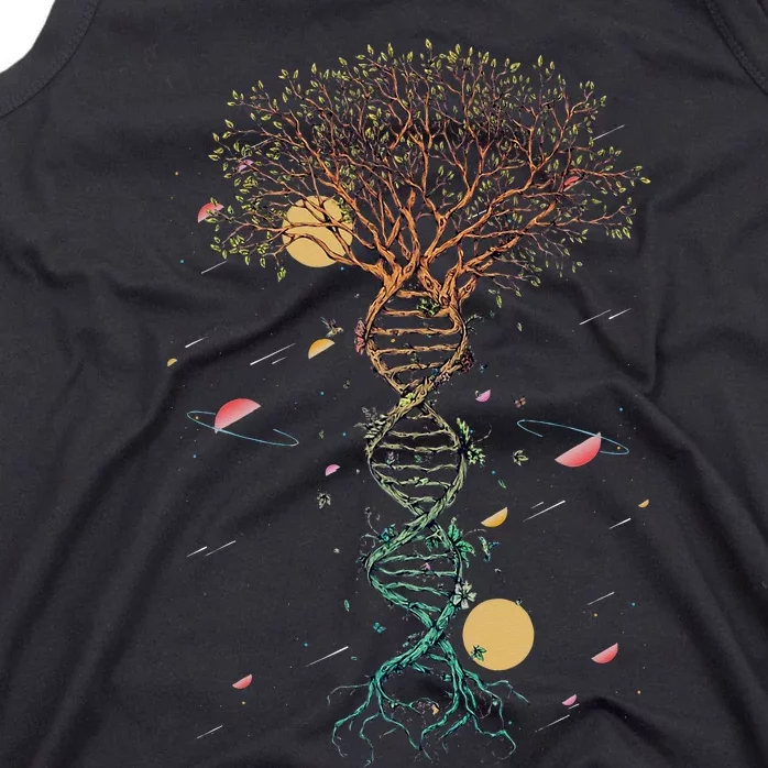 DNA Tree Life Biology Environment Science Genetics Earth Day Tank Top