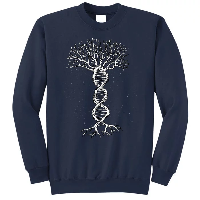 DNA Tree Life Genetics Biologist Science Earth Day Sweatshirt