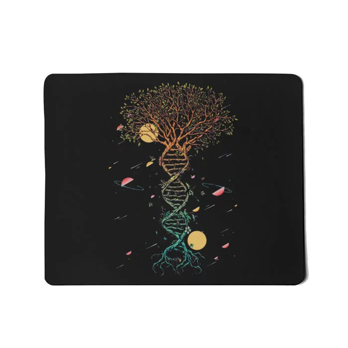 DNA Tree Life Biology Environment Science Genetics Earth Day Mousepad