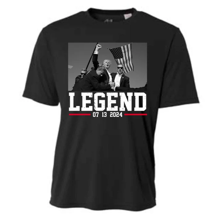 Donald Trump Legend 07/13/2024 Rally Pennsylvania Cooling Performance Crew T-Shirt