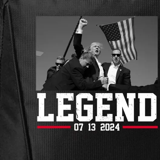 Donald Trump Legend 07/13/2024 Rally Pennsylvania City Backpack