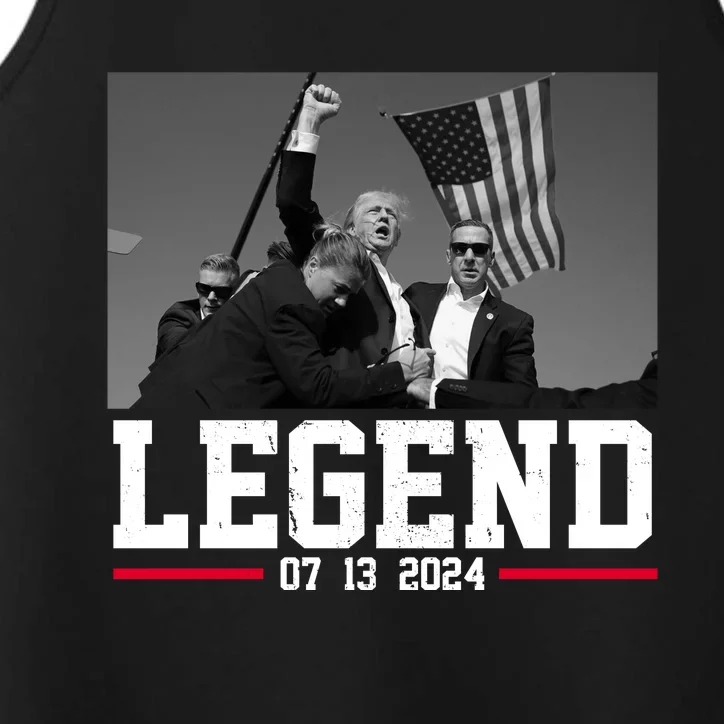 Donald Trump Legend 07/13/2024 Rally Pennsylvania Performance Tank