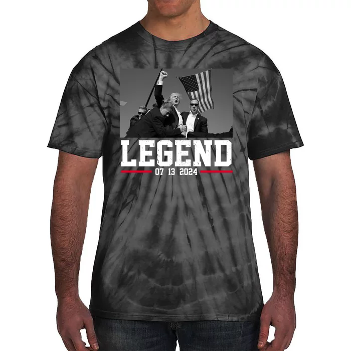 Donald Trump Legend 07/13/2024 Rally Pennsylvania Tie-Dye T-Shirt