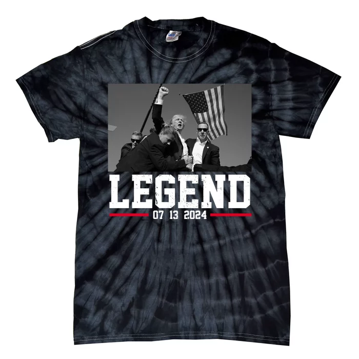 Donald Trump Legend 07/13/2024 Rally Pennsylvania Tie-Dye T-Shirt