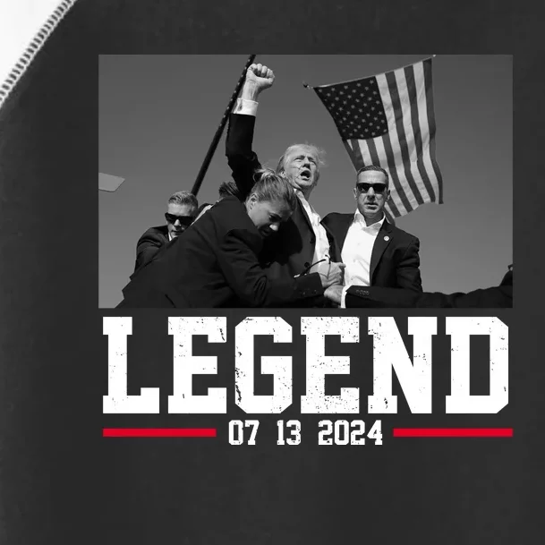 Donald Trump Legend 07/13/2024 Rally Pennsylvania Toddler Fine Jersey T-Shirt