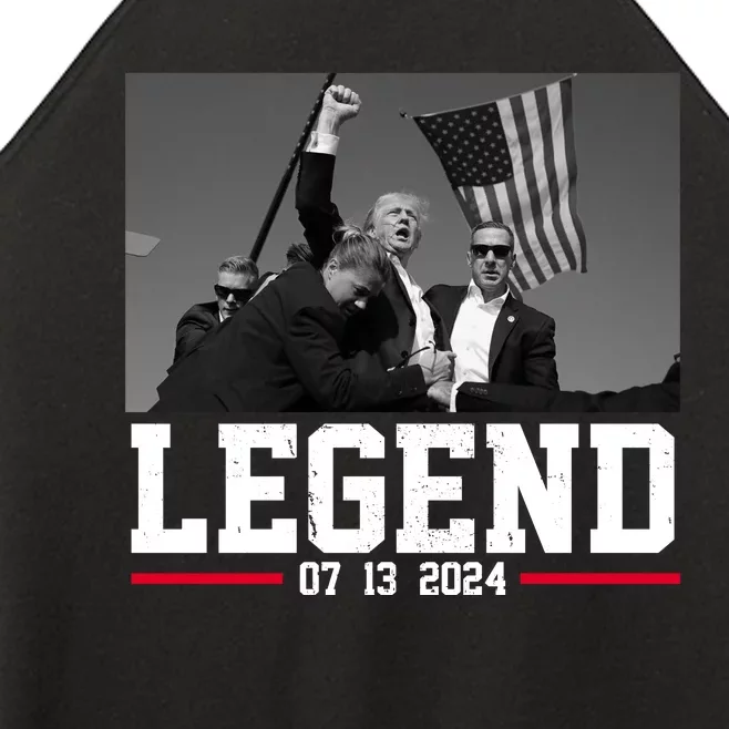 Donald Trump Legend 07/13/2024 Rally Pennsylvania Women’s Perfect Tri Rocker Tank