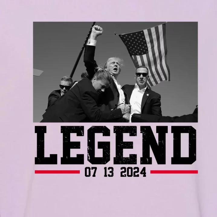 Donald Trump Legend 07/13/2024 Rally Pennsylvania Garment-Dyed Sweatshirt