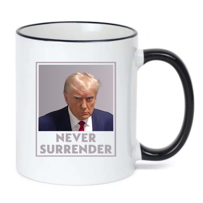 Donald Trump Mugshot Legend Black Color Changing Mug