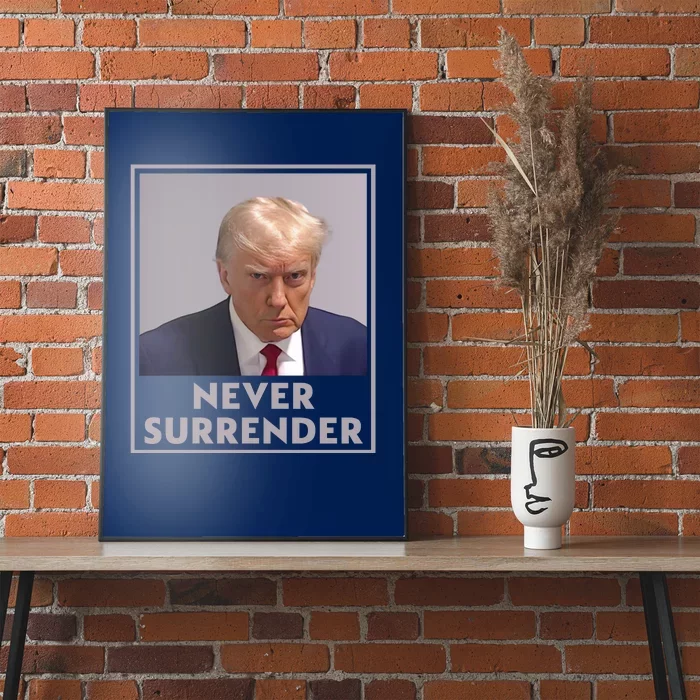 Donald Trump Mugshot Legend Poster