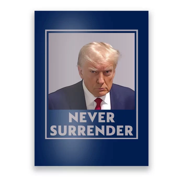 Donald Trump Mugshot Legend Poster