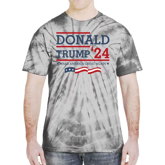 Donald Trump Make America Great Again Bright Tie-Dye T-Shirt