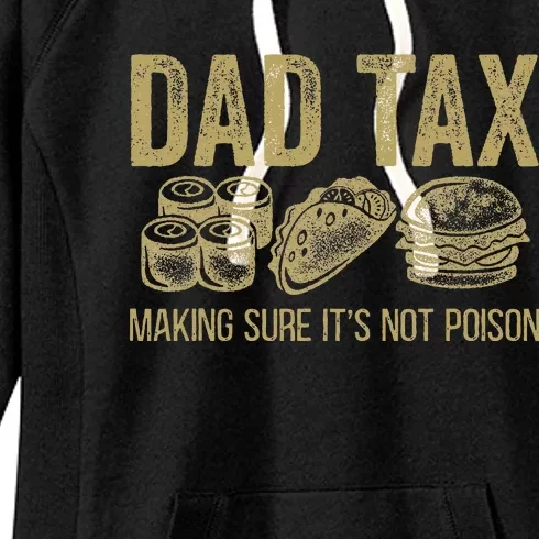 Dad Tax Making Sure ItS Not P.O.I.S.O.N Women's Fleece Hoodie