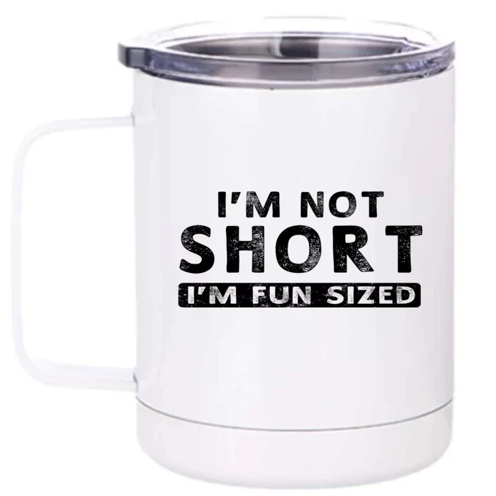 DonT Touch Me Funny Humor Introverted Sarcasm Front & Back 12oz Stainless Steel Tumbler Cup