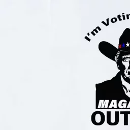 Donald Trump Maga IM Voting For The Outlaw 2024 Softstyle Adult Sport Polo