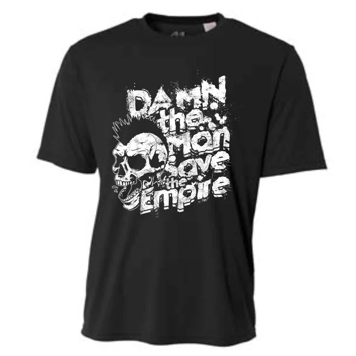 Damn The Man Save The Empire Strength Motivational Man Cooling Performance Crew T-Shirt