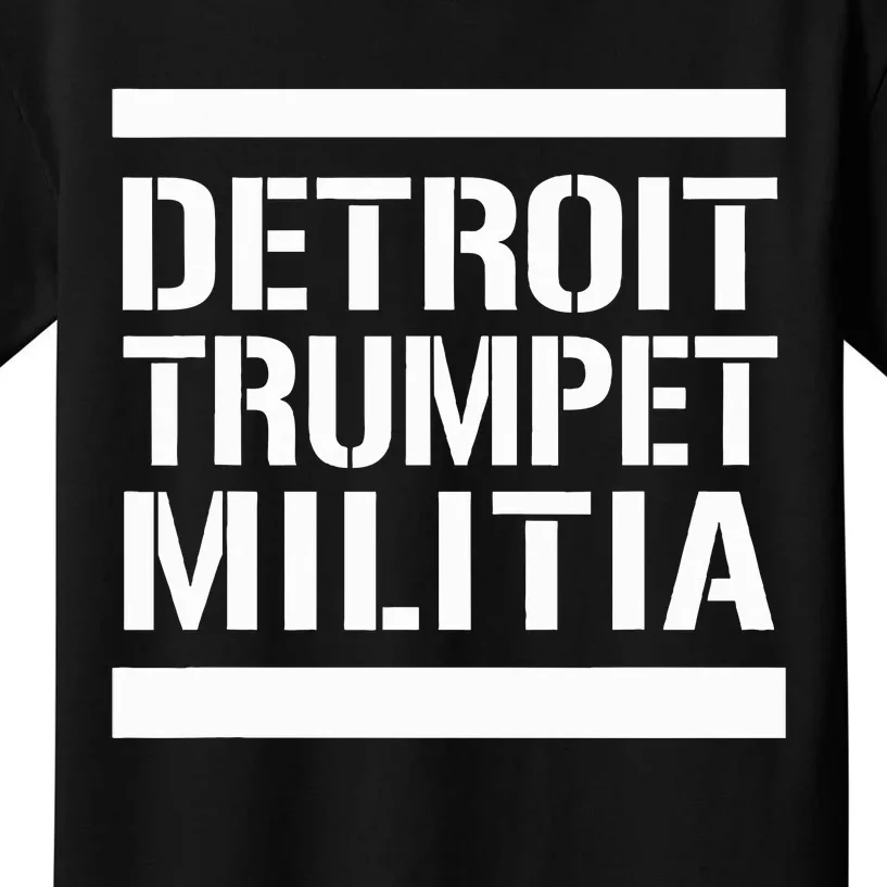 Detroit Trumpet Militia Kids T-Shirt