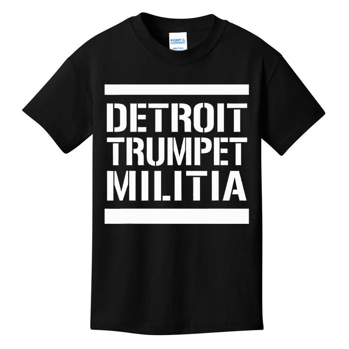 Detroit Trumpet Militia Kids T-Shirt