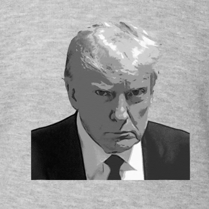 DONALD TRUMP MUG SHOT Toddler Sweatshirt