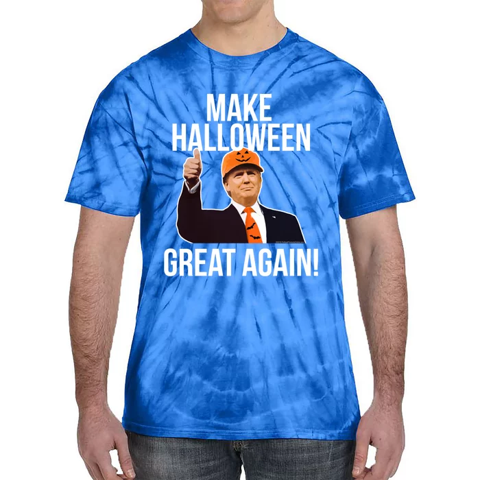 Donald Trump Make Halloween Great Again Cute Gift Tie-Dye T-Shirt